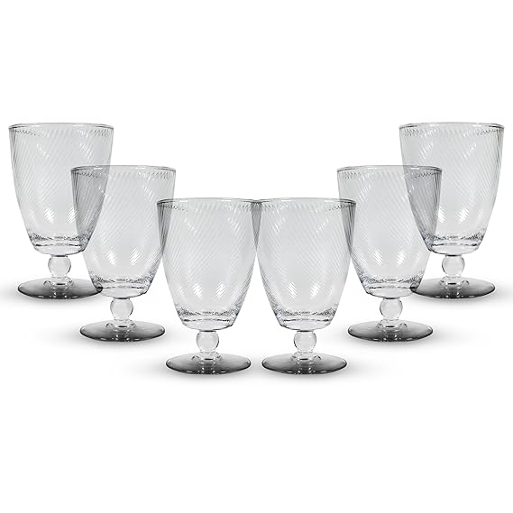 Optic goblet - Clear (Set of 6)
