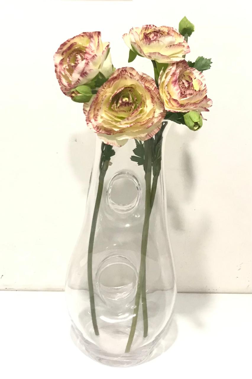 Hand Blown Art Glass Eternity Vase