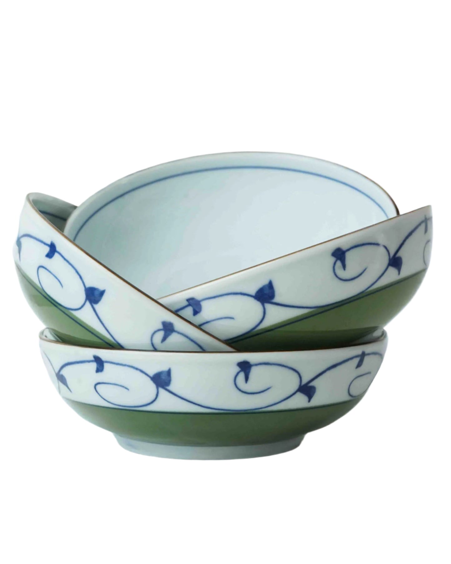 Hand painted Japanese Ceramic Tofu Dish Bowl