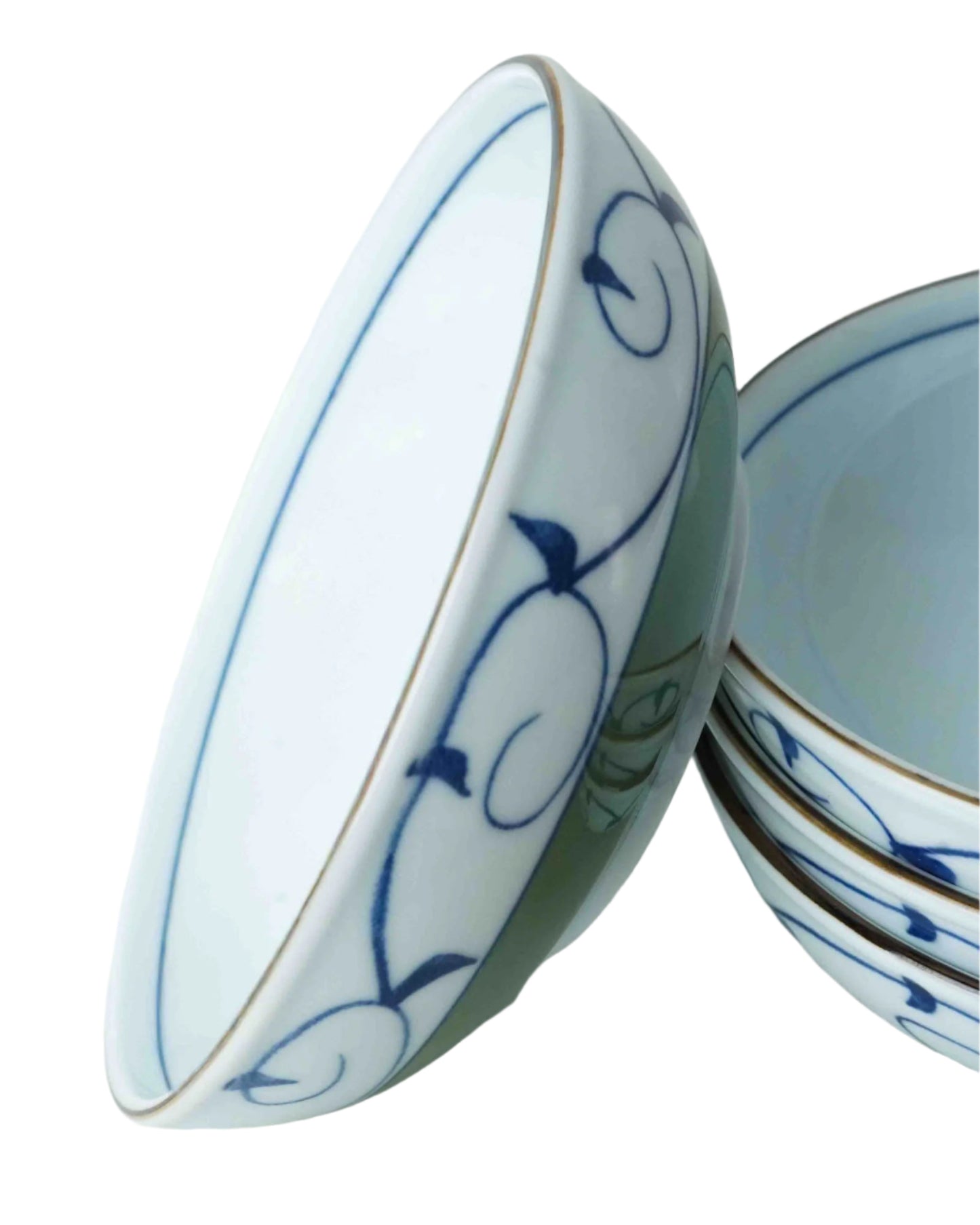 Hand painted Japanese Ceramic Tofu Dish Bowl