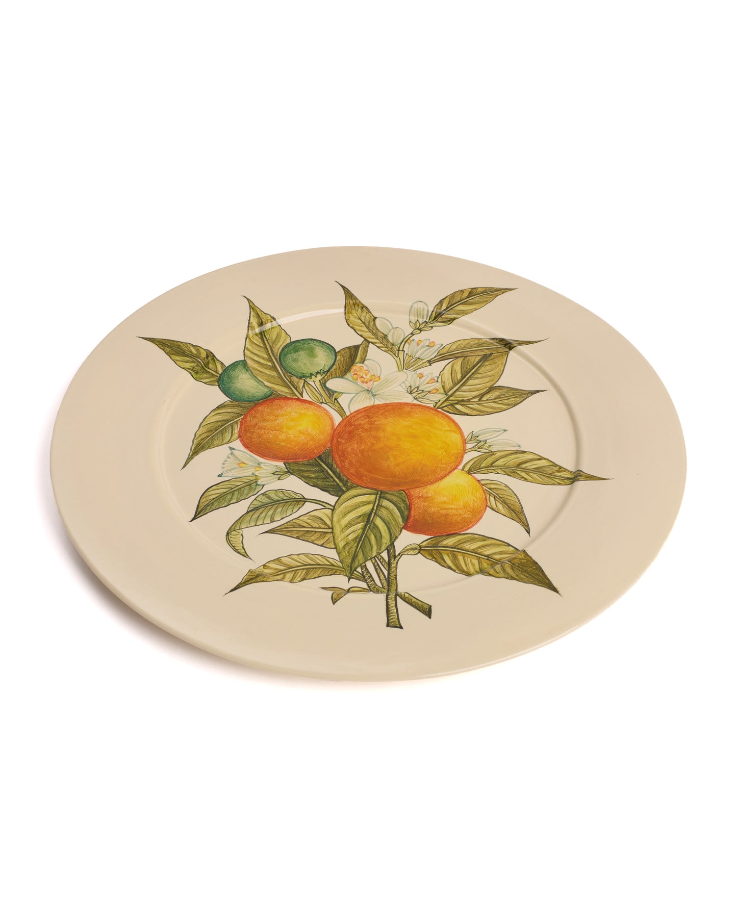 Orange blossom serving plate