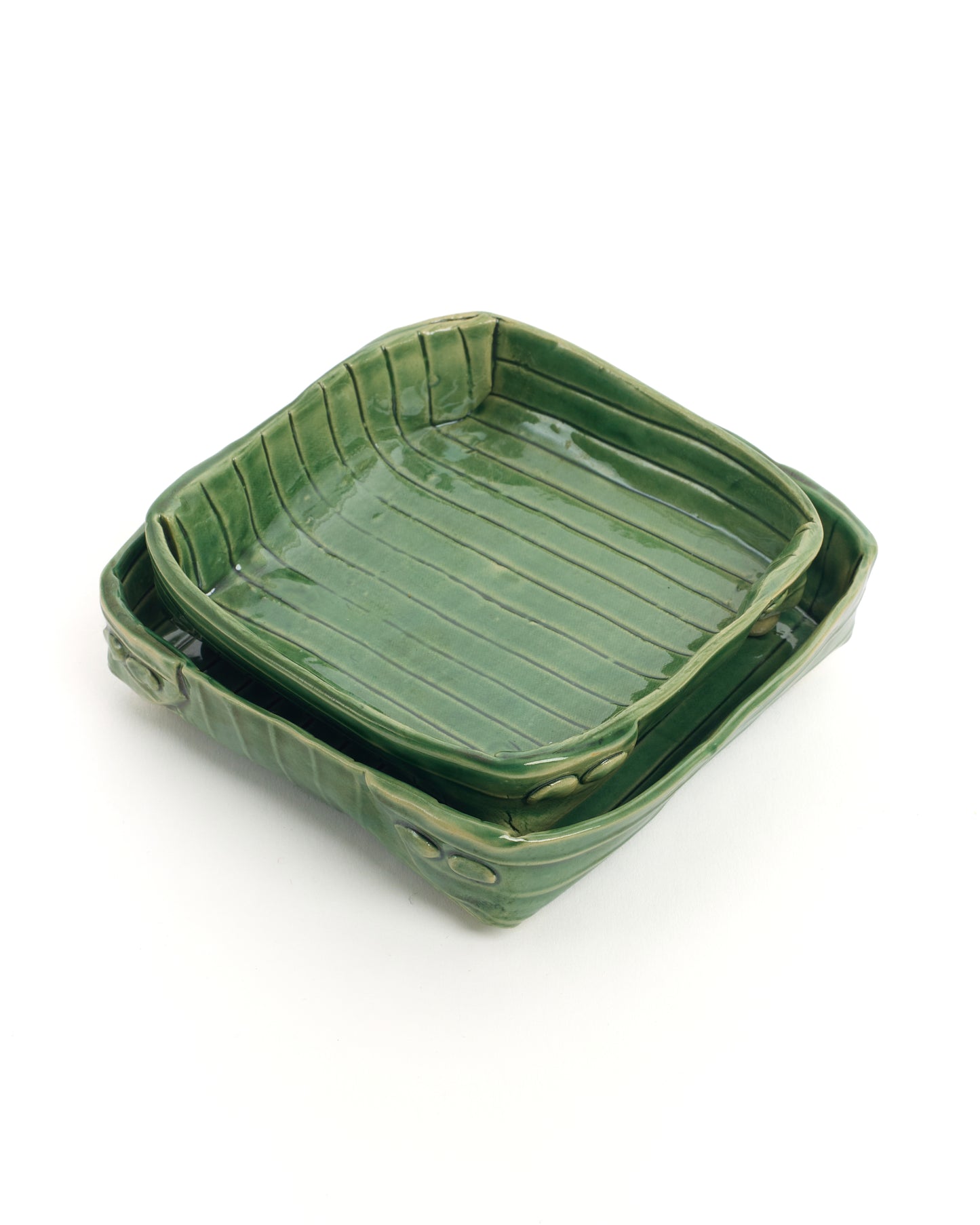 Banana leaf texture bowl - Medium