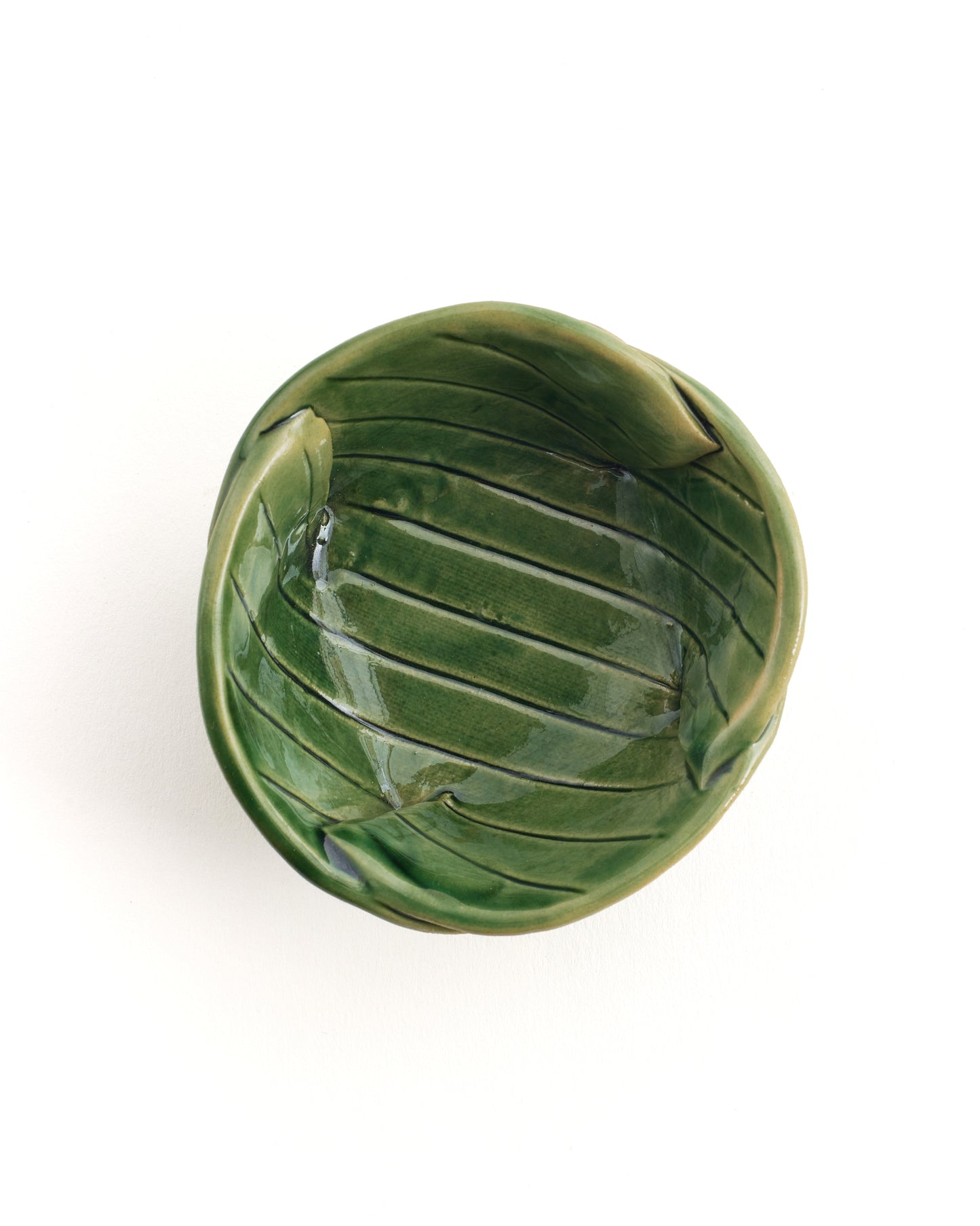 Banana leaf texture bowls (Set of 6) - Small