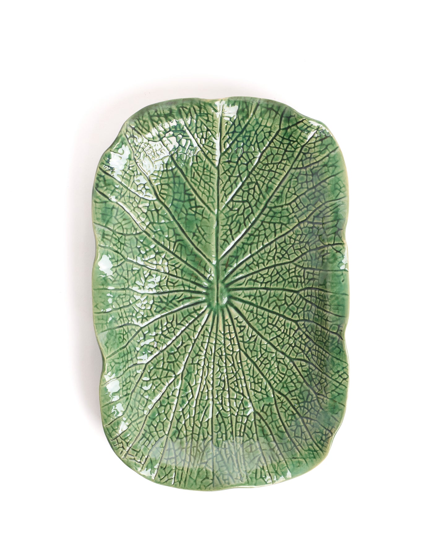 Leaf texture bowl Tray