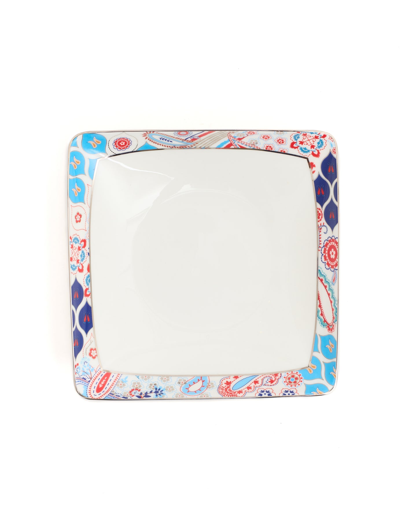 Serving Tray Bowl with Intricate Ambi Design