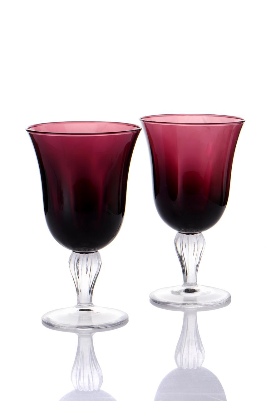 Jaspal Goblet - Purple (Set of 6)