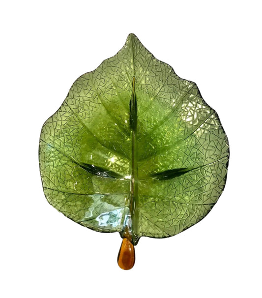 Nature inspired Green Medium Leaf Bowl