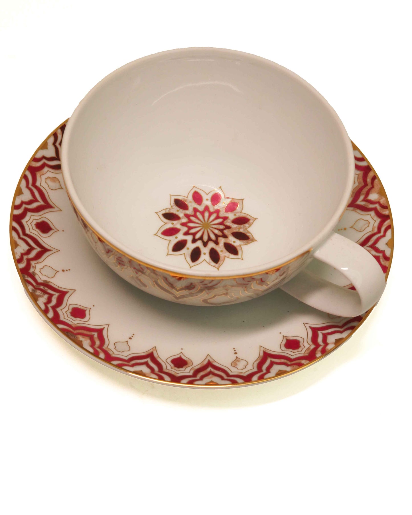 Porcelains Tea Cup with Saucer