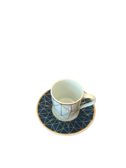 Porcelains Espresso Cup with Saucer