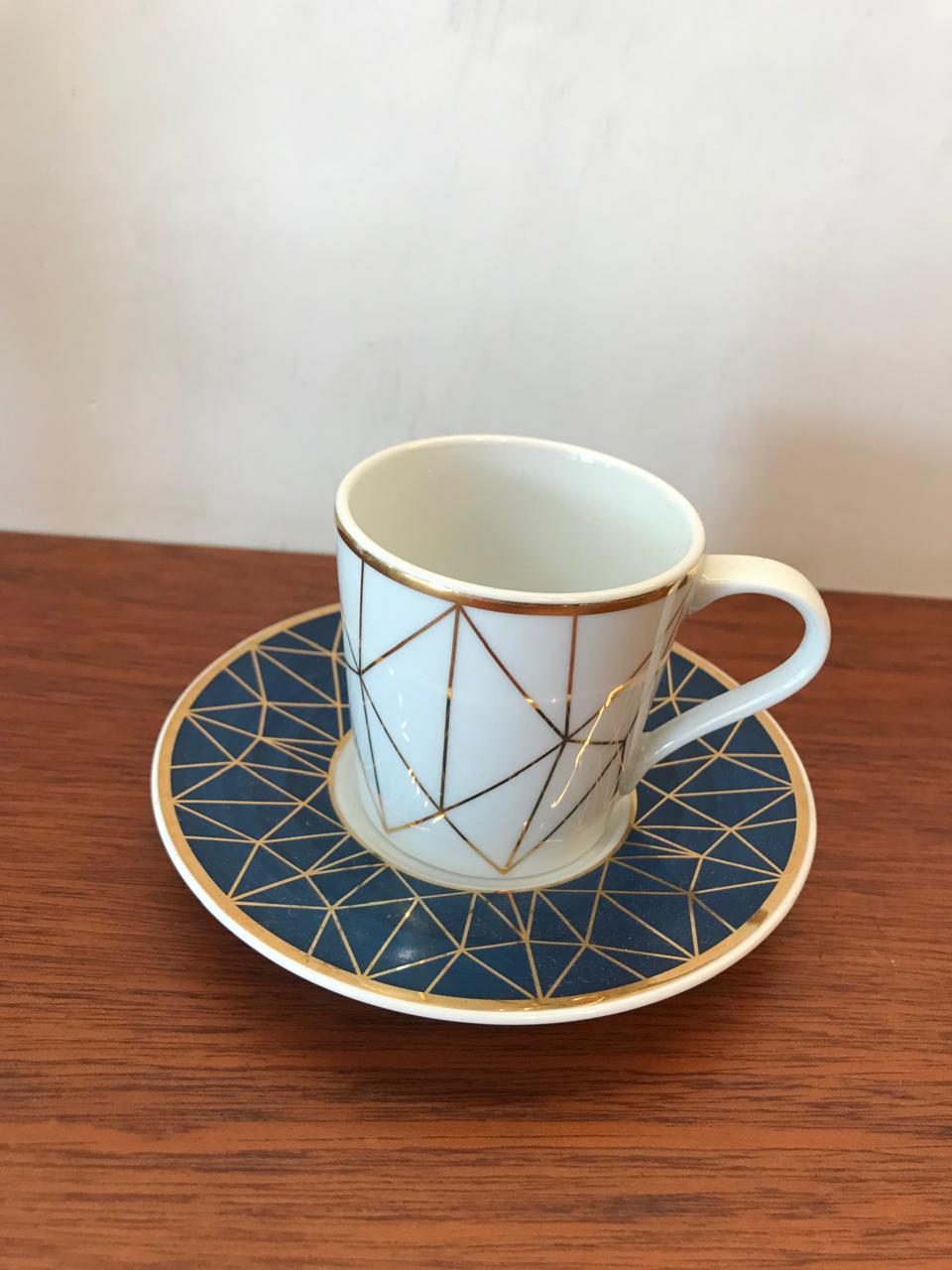 Porcelains Espresso Cup with Saucer