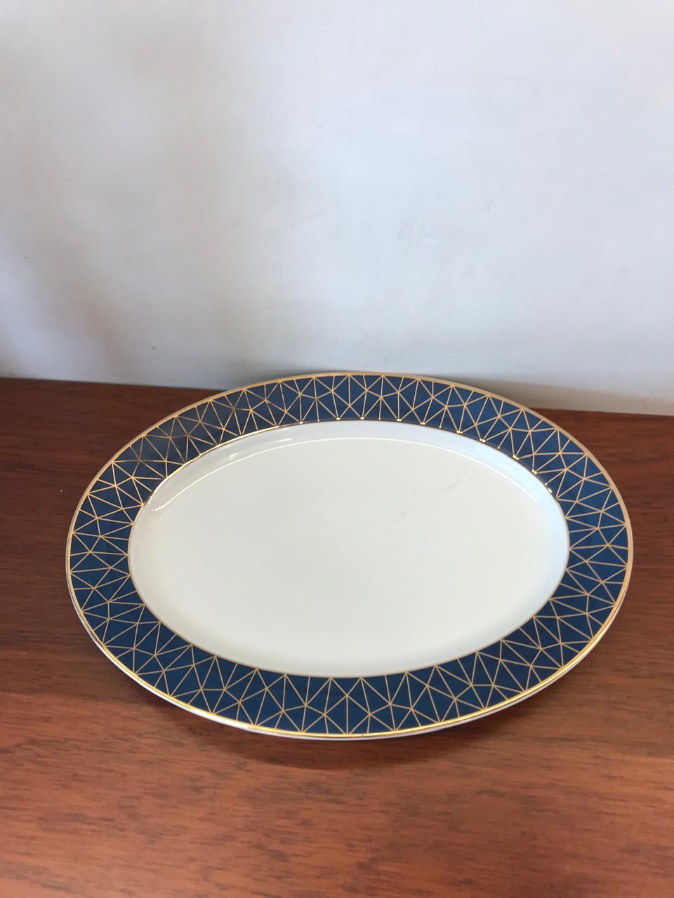 Porcelains Oval plate