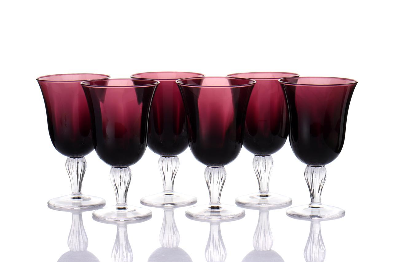 Jaspal Goblet - Purple (Set of 6)