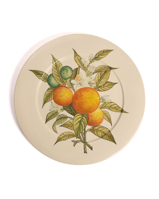 Orange blossom serving plate