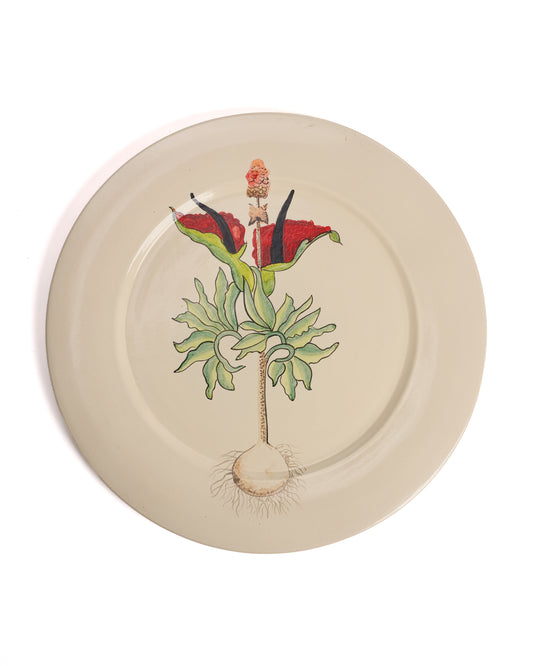 Lily blossom serving plate