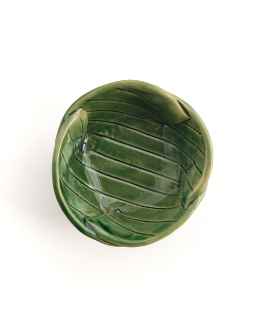 Banana leaf texture bowls (Set of 6) - Small