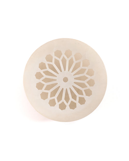 Luxe Marble Trinket Box with Cut Out Design Lid