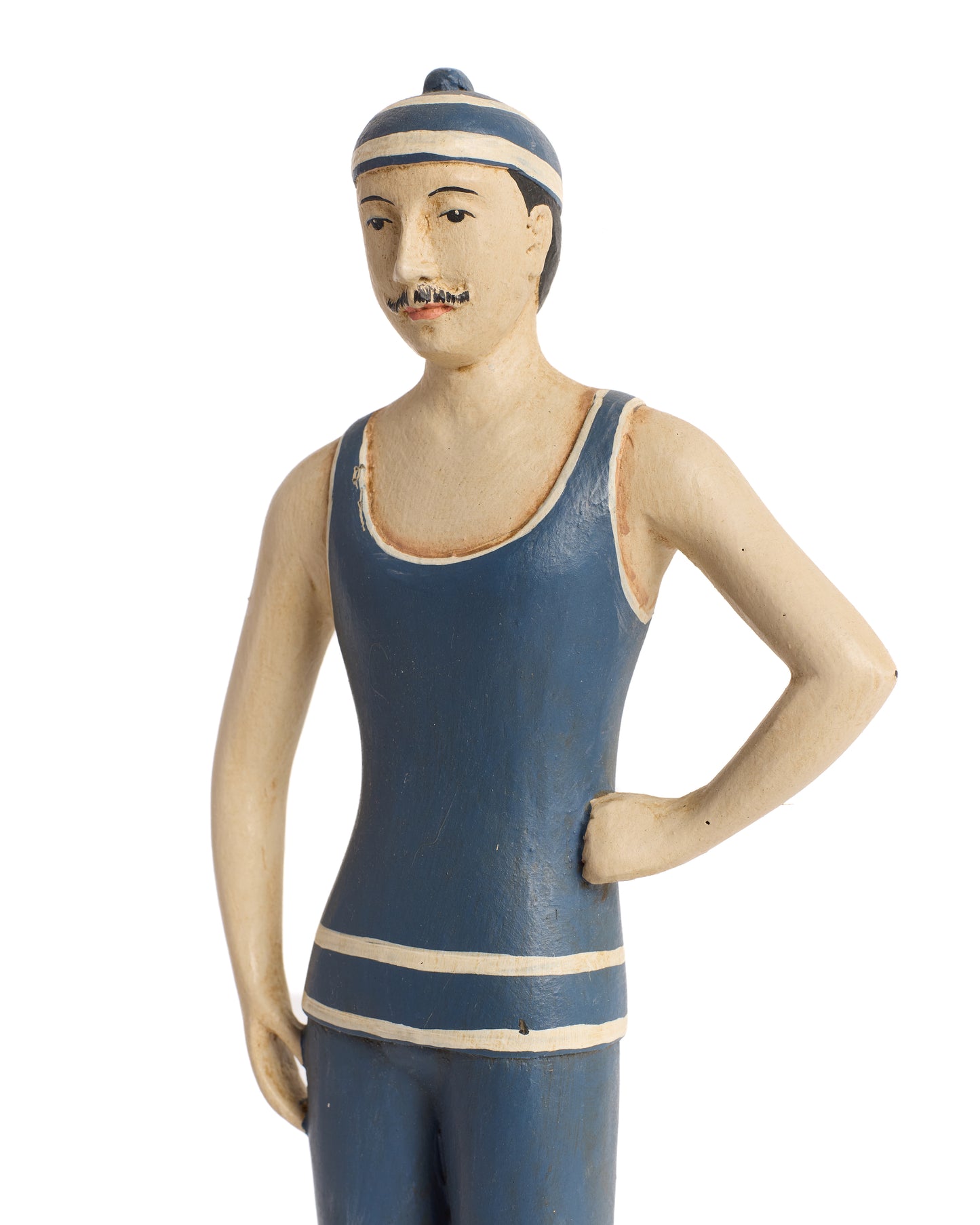 Vintage Swimming Boy Figurine