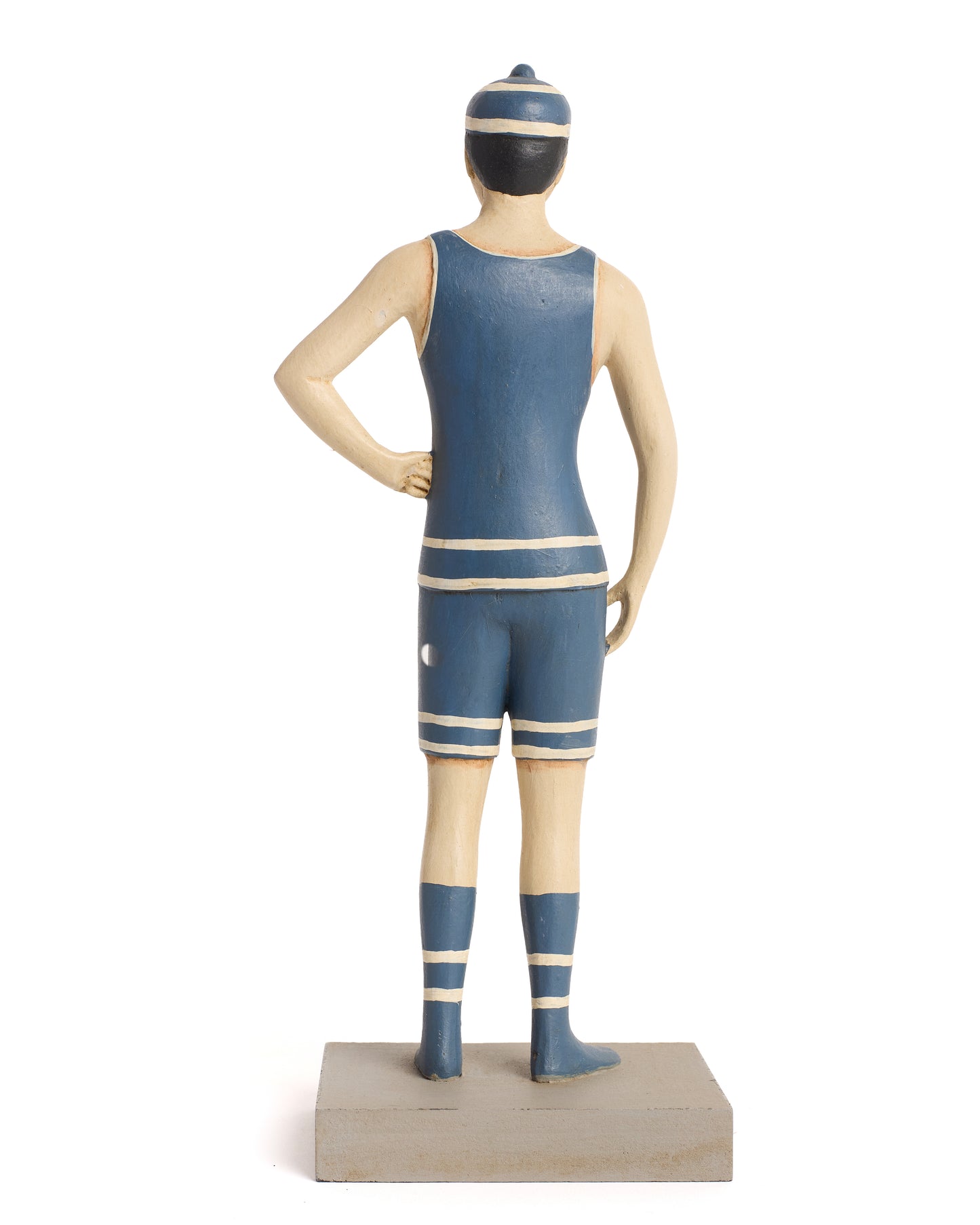 Vintage Swimming Boy Figurine