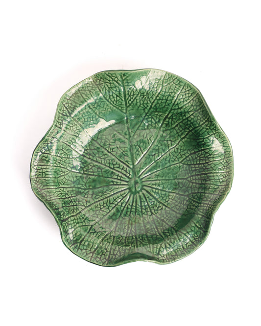 Leaf texture bowl