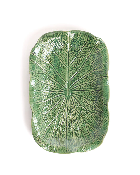 Leaf texture bowl Tray