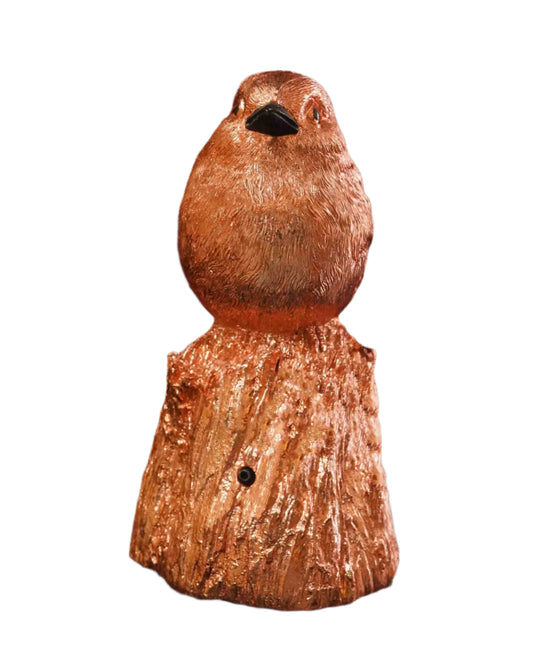 Rose Gold Large Singing Sparrow