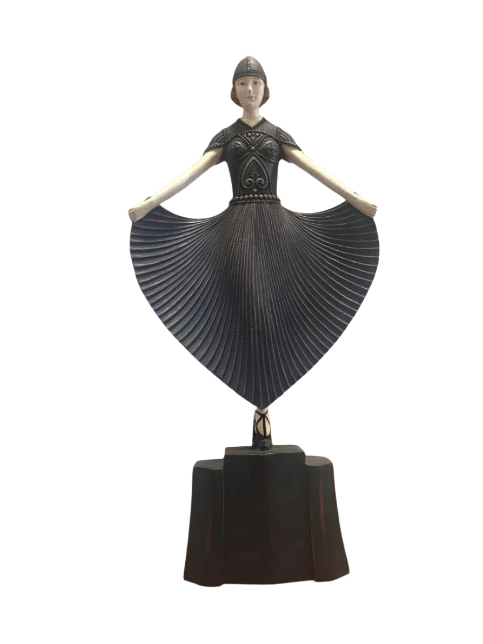 Lavinia Blue Dancing Girl Figurine