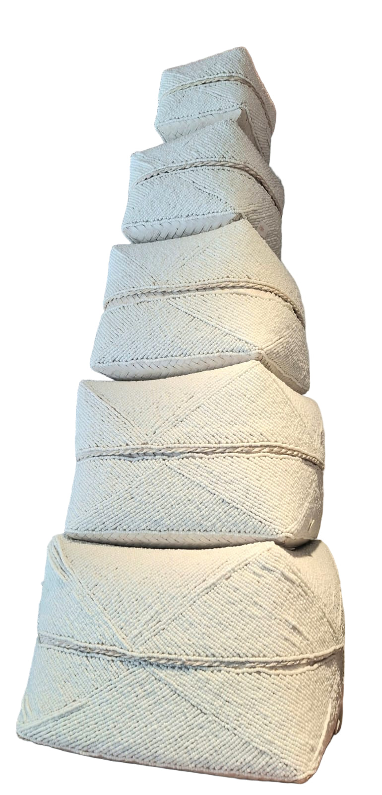 Set of Five Beaded Box