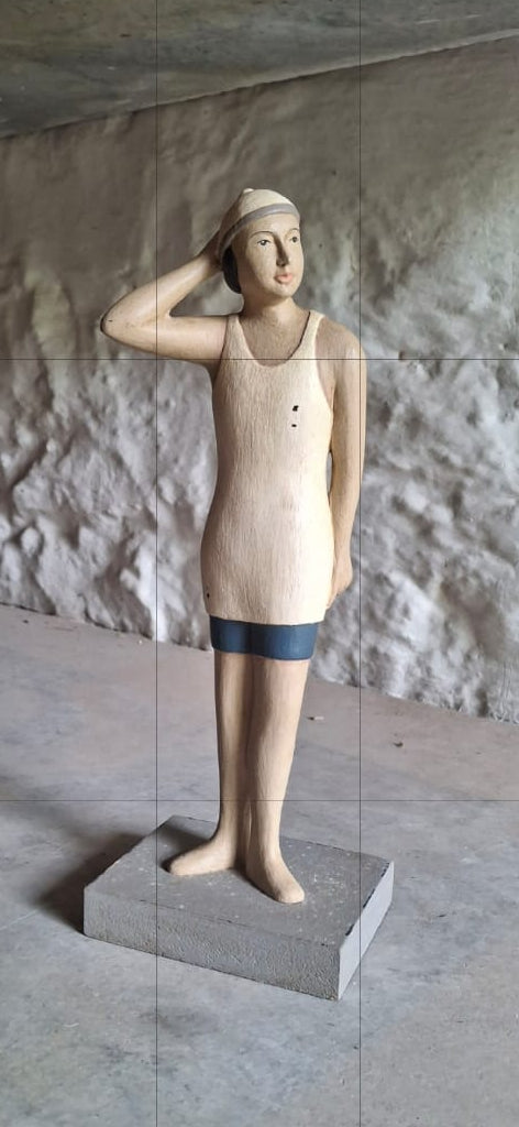 Vintage Bathing Beauty Figurine