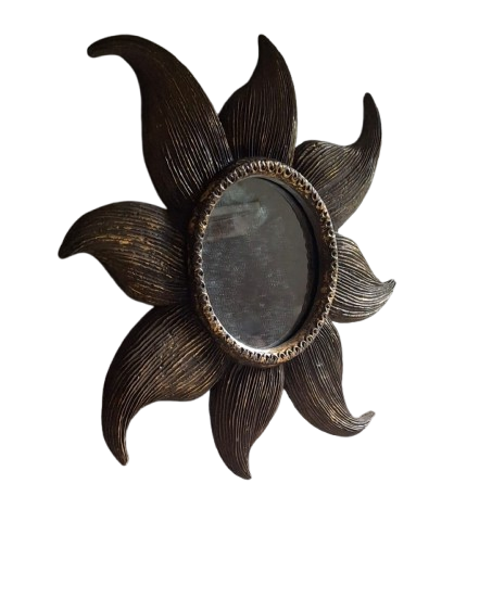 vintage sunburst accent mirror