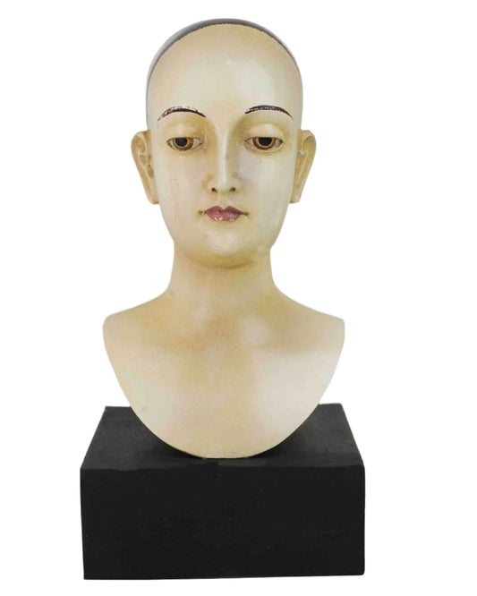 Wooden Angel Head