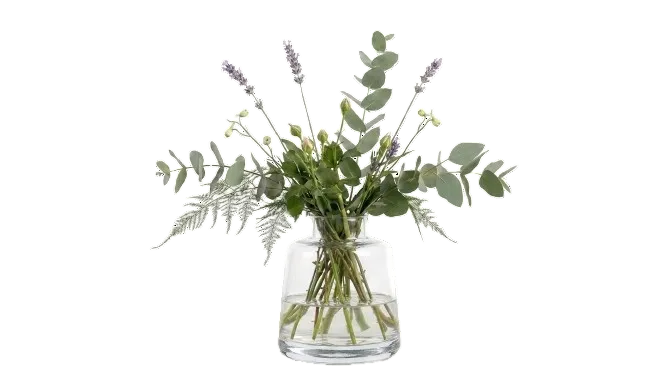 Clear Glass Vase